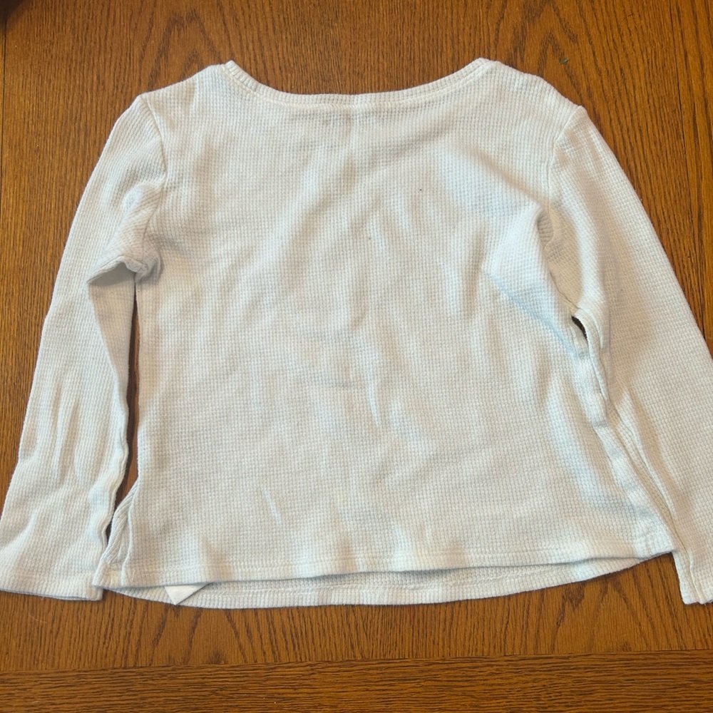 Old Navy Kids Light Gray Long Sleeve Tee